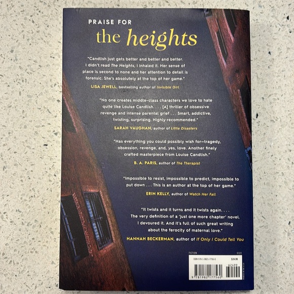 The Heights Novel by Louise Candlish📚 - Picture 2 of 6
